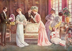 Påskägg i stan, 1908
