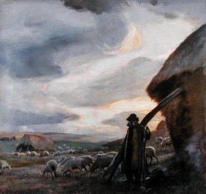 The Evening Hour, ca 1905 (olja på duk)