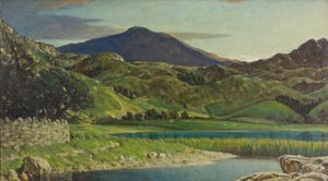 Watendlath Tarn, nära Keswick, 1919 av Charles John Holmes
