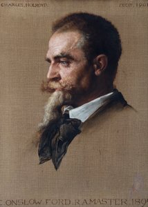 Porträtt av E. Onslow Ford, 1901