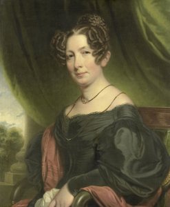 Maria Antoinette Charlotte Sanderson (1782-1859), Hustru till Johan Fraser av Charles Howard Hodges