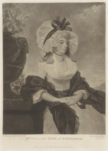 Porträtt av Anne Goddard-Williams Hope av Charles Howard Hodges