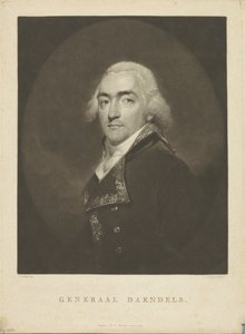 Porträtt av Herman Willem Daendels
