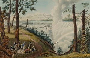 Fallen vid Niagara av Charles Hunt