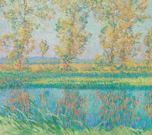 Sommarlandskap av Charles J. Palmie