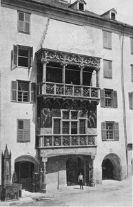 Det gyllene taket. Innsbruck, c1913