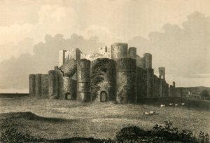 Pevensey Castle 1737, 1835.