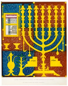 Heliga möbler och kärl i Israels Tabernakel, 1400-talet, 1840