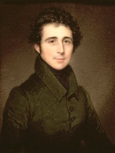 Sir Thomas William Holburne (1793-1874) av Menstrie Bart, 1827 (olja på elfenben) av Charles Jagger