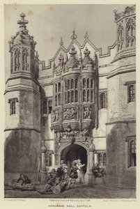 Hengrave Hall, Suffolk av Charles James Richardson