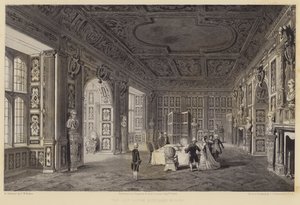 The Gilt Room, Holland House av Charles James Richardson