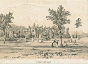 Westwood Hall: tonad litografi, nd [1832-1841]