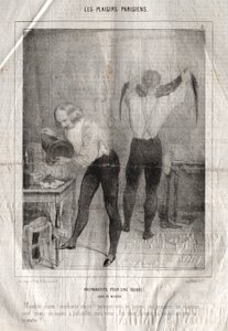 Les Plaisirs Parisiens: Förberedelser för en kväll. Lyx och elände. Förbannad fjäder! dåligt bläck!...