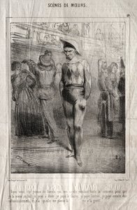 Scener av sätt: Du förstår, den här signalen från Pamela som gosar mig hela veckan.... av Charles Joseph Traviès de Villers