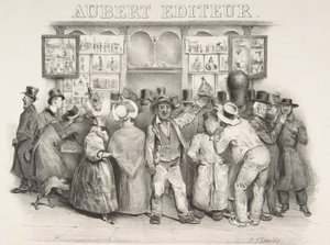 Utgivaren Aubert Du måste erkänna att regeringen har ett komiskt utseende, 1831
