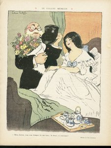 Illustration av Chas-Laborde (1886-1941) i Le Rire