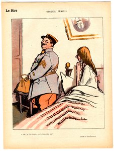 Röda skratt, satiriska i färger