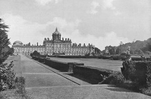 Castle Howard från söder av Charles Latham