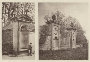 Coleshill, Berkshire, an Alcove, Gateway at the Back Entrance  av Charles Latham