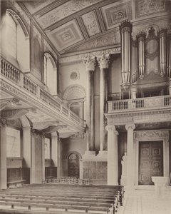 Greenwich Hospital, Interior of the Chapel  av Charles Latham