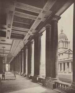Greenwich Hospital, the Colonnade  av Charles Latham