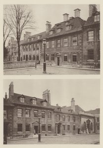 Houses near St Georges Church, Stamford  av Charles Latham