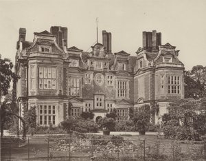 Swateley Hall, Uxbridge, the Garden Front  av Charles Latham