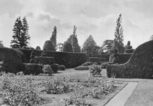 The Yew Garden (s/v foto) av Charles Latham