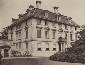 Thorpe Hall, Peterborough, the South Front  av Charles Latham