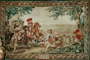 Ludvig XIV:s intåg i Dunkerque ... av Charles Le Brun