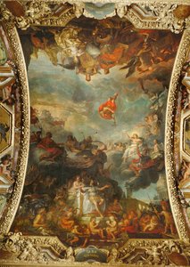 Ludvig XIV regerar ensam... av Charles Le Brun
