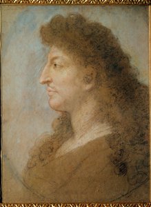 Porträtt av Ludvig XIV ... av Charles Le Brun