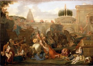 Barnamorden i Betlehem av Charles Le Brun