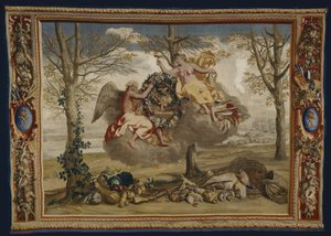 Winter, från Årstiderna av Charles Le Brun