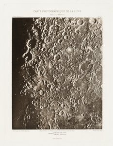 Carte photographique de la lune, planche III.A (Fotografiskt månkort, plansch III.A),21 oktober
