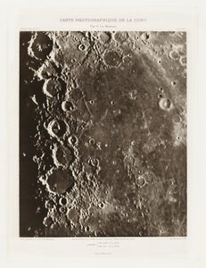 Carte photographique de la lune, planche XIX.A (Fotografisk karta över månen, plansch XIX.A),26 december av Charles le Morvan