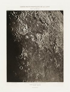 Carte photographique de la lune, planche XX.A (Fotografisk karta över månen, plansch XX.A),27 augusti av Charles le Morvan