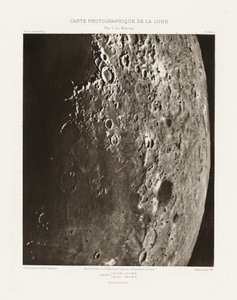 Carte photographique de la lune, planche XXI.A (Fotografisk karta över månen, plansch XXI.A),23 oktober av Charles le Morvan