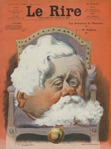 Armand Fallieres, fransk politiker. Illustration för Le Rire