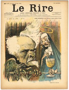 Omslag till ""Le Lire"", nummer 177, Satirical in Colors av Charles Leandre