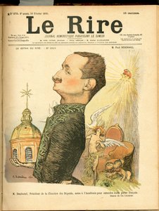 Omslag till "" The Laughter "", Satirical in Colors av Charles Leandre