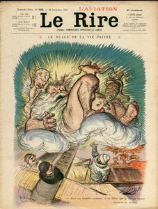 Omslag till "" The Laughter "", Satirical in Colors av Charles Leandre