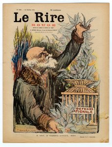 Omslag till "" The Red Laughter", Satirical in Colors av Charles Leandre