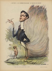 Francis de Croisset, fransk dramatiker, romanförfattare och librettist. Illustration för Le Rire