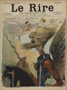 Paul Deroulede, Illustration för Le Rire av Charles Leandre