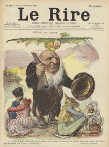 Paul Kruger, Illustration för Le Rire