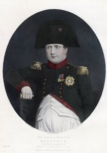 Senaste porträtt av Napoleon ombord på Bellerophon - Eastlake, Sir Charles Lock (1793-1865) - 1815 - Etsning, akvarell - 29,5x22,4 - Privat samling