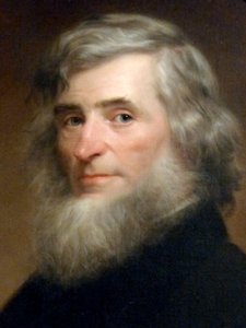 Porträtt av Asher Brown Durand av Charles Loring Elliott