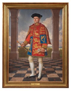 Philip Walter Kerr, Röda Korset Pursuivant av Charles Louis Geoffroy-Dechaume