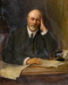 Porträtt av John Mitchell av Charles Louis Mitchell